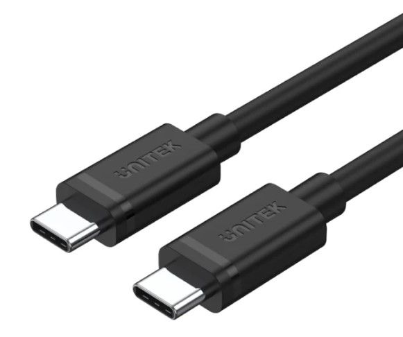 Unitek USB-C PD60W Charging Cable with 5Gbps 1M (USB 3.0) Y-C477BK