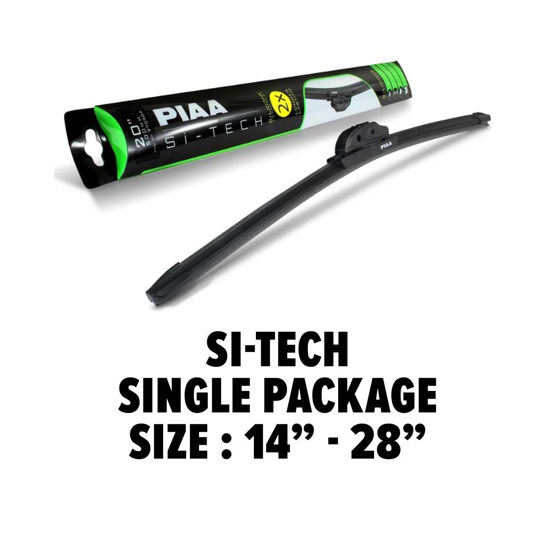 Piaa Si-Tech Silicone Wiper Blade (Size 14&quot;-28&quot;)