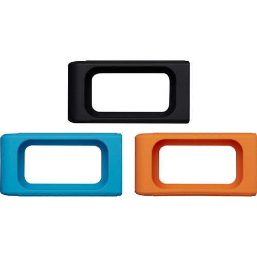 Kingston XS SSD Rubber Sleeve 3 Pack – Black, Blue, Orange