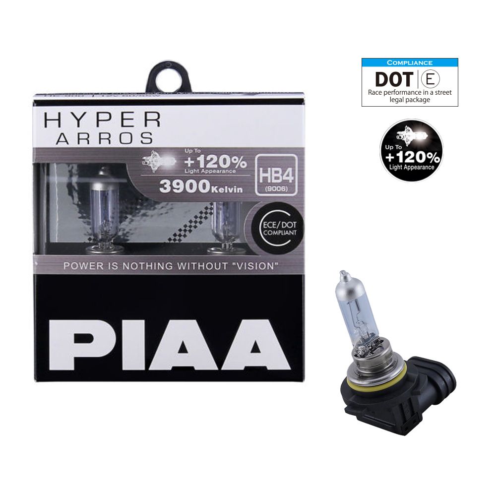 Piaa HB4 Hyper Arros 3900K Halogen Bulb