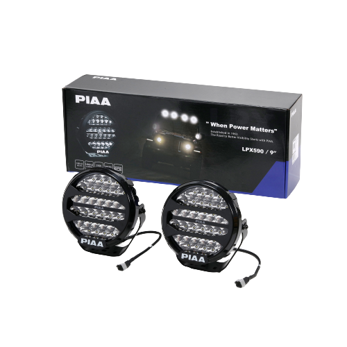 Piaa LPX590 DKX595E 9&quot; White LED Driving Beam Kit