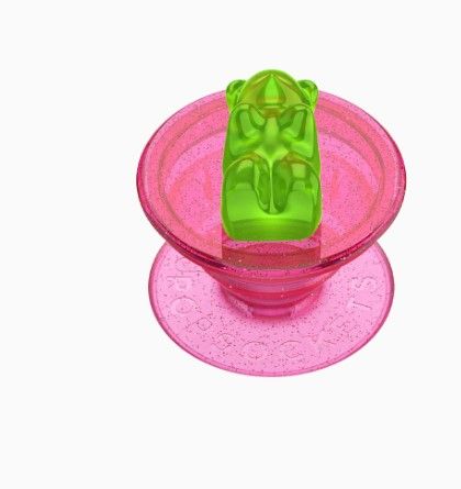 PopSockets PopGrip - Bon Bon Gummy Bear Purple Punch/Watermelon Gummy