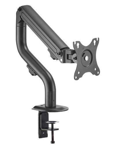 Techgo Single Monitor Stand Pipe-Shaped Spring Monitor Arm 17-32&quot; 8KG VESA LDT71-C012N
