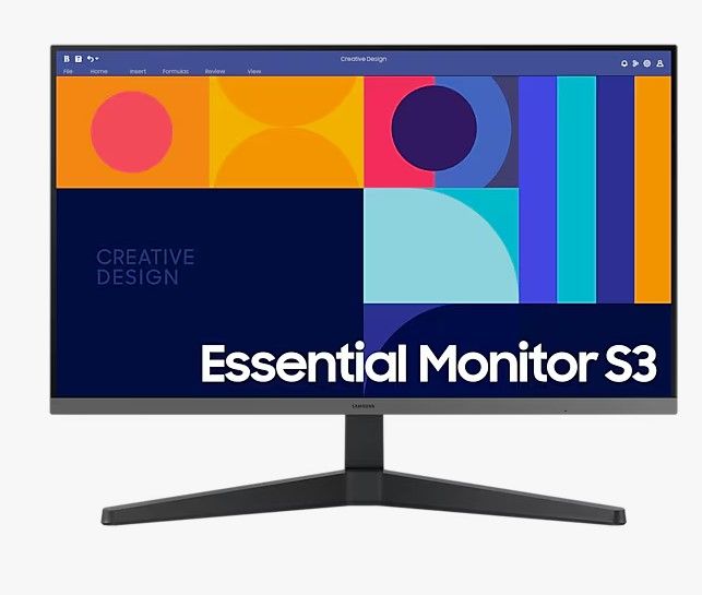 Samsung 27&quot; Essential Monitor S3 S33GC FHD LS27C330GAEXXS
