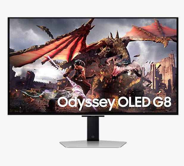 Samsung 32&quot; Odyssey OLED G8 G80SD UHD 240Hz Gaming Monitor LS32DG802SEXXS