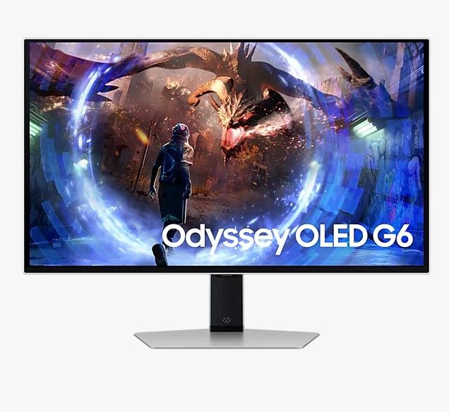Samsung 27&quot; Odyssey OLED G6 G60SD QHD 360Hz Gaming Monitor LS27DG602SEXXS