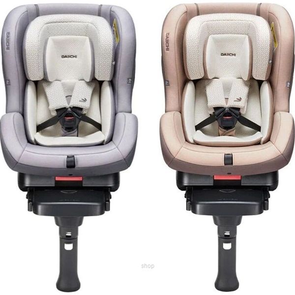 Daiichi First 7 Plus Car Seat with Isofix (Organic Two-Tone)