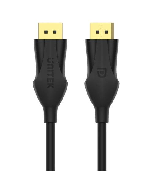 Unitek 8K Display Port 1.4 Cable in Black (8K @60Hz, 4K 144Hz, 1440p @240Hz) 1M/2M/3M/5M C1624BK