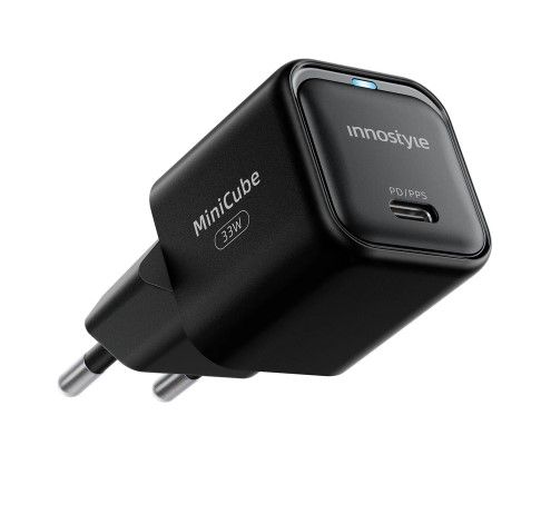 Innostyle MiniCube 33W PD Charger, Color: Black