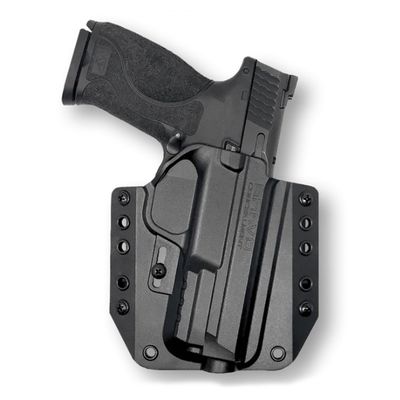 Bravo Concealment BCA 3.0 Black Right Hand OWB Holster for S&amp;W M&amp;P 40 2.0 Compact (4&quot;) BC10-1024