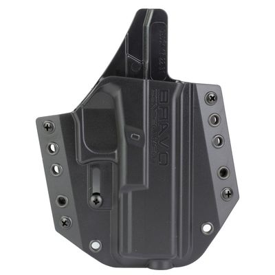Bravo BCA OWB Holster For Glock 17 - Black Righ Handed BC10-1002