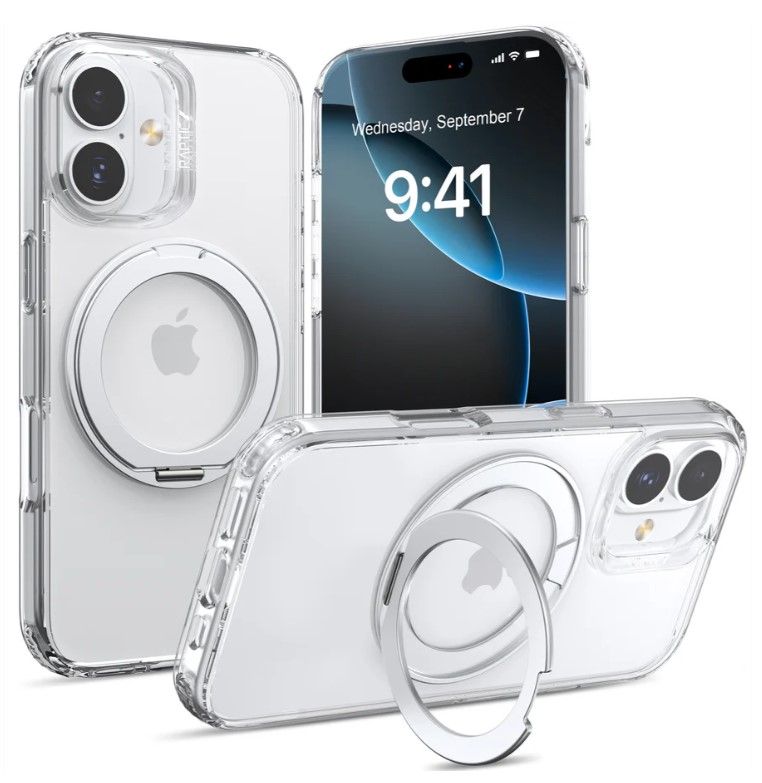 Raptic Air Stand Magsafe for iPhone 17 Series Clear