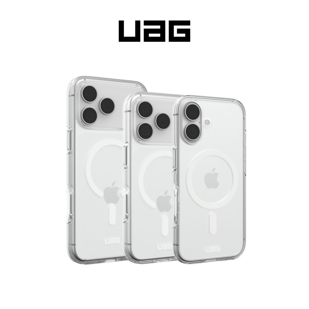 UAG Scout Clear MagSafe Case for iPhone 17 Series Ice White