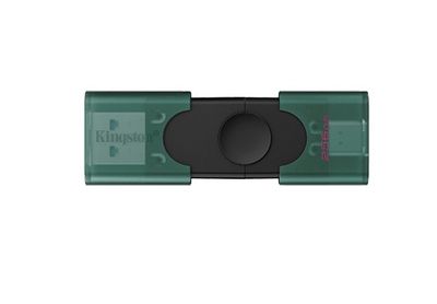 Kingston DataTraveler Duo USB Flash Drive USB-A and USB-C Connectors Kingston DataTraveler Duo USB Flash Drive USB-A and USB-C Connectors