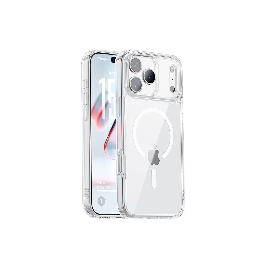 Innostyle CrystalGuard Transparent Magnetic Phone Case - iPhone 17 series