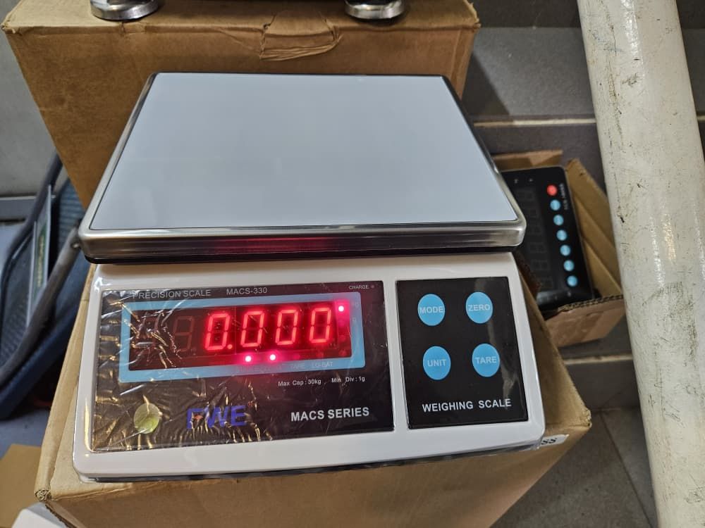 FWE Table Scale MACS-330 (30kg x 1g)