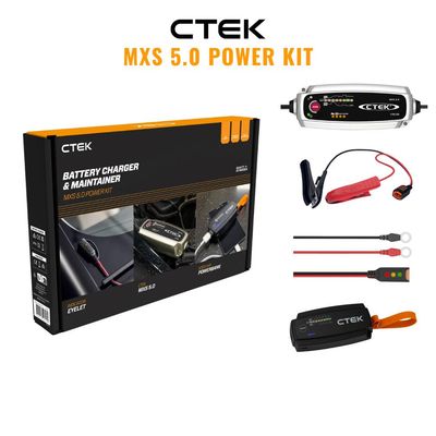 CTEK MXS 5.0 Smart Car Battery Charger 3 in 1 Power Kit