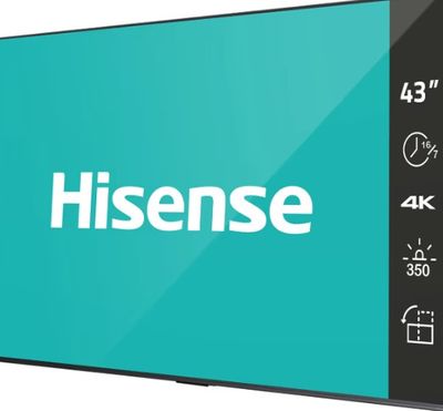 Hisense DP30FE 43"/50"/55"/65"/75"/85" 4K UHD Digital Signage Display (Pre Order) Hisense DP30FE 43"/50"/55"/65"/75"/85" 4K UHD Digital Signage Display (Pre Order)