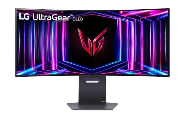 LG 34&quot; UltraGear™ OLED Curved Gaming Monitor | WQHD 800R, 240Hz, 0.03ms (GtG), HDR400 True Black 34GS95QE