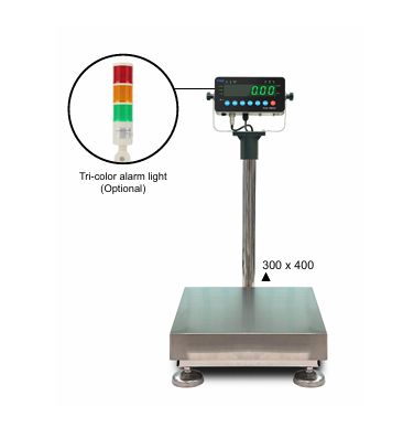FWE TCS-180SS (3040-SS) Floor Scale 15kg/30kg/60kg FWE TCS-180SS (3040-SS) Floor Scale 15kg/30kg/60kg