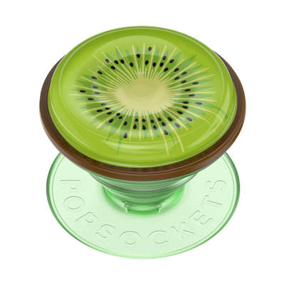 PopSockets PopGrip Luxe PUFF - Jelly Kiwi (Squishy)