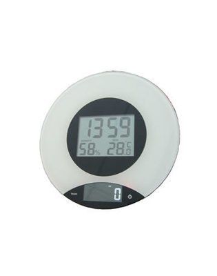3SM Digital Kitchen Scale With Clock M-100
