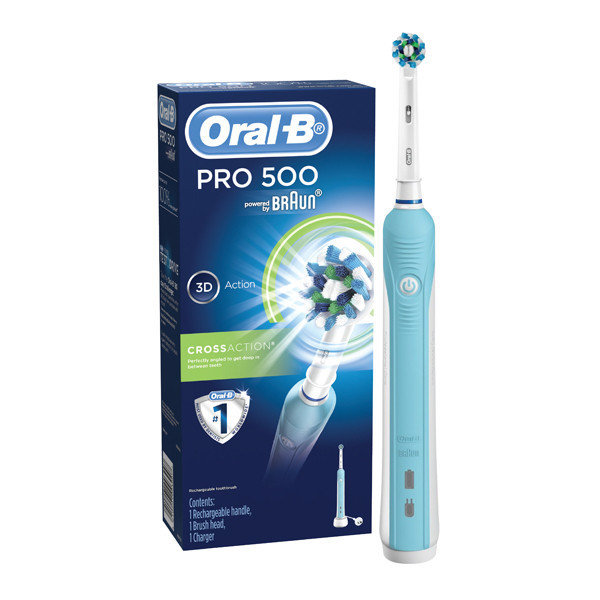 Braun Oral-B Pro 500 Rechargeable Electric Toothbrush D16.513