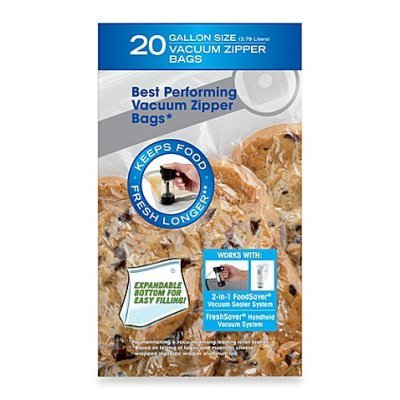 FoodSaver Galloon Zipper Bag #FSFRBZ0336-NP