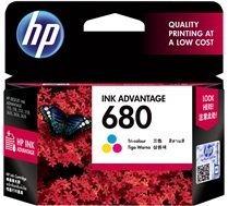 HP 680 Tri-color Original Ink Advantage Cartridges