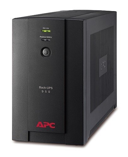 APC Back-UPS 950VA, 230V, AVR, Universal and IEC Sockets BX950U-MS
