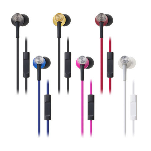 Audio Technica Inner-Ear Headsets For Smartphone ATH-CK330is