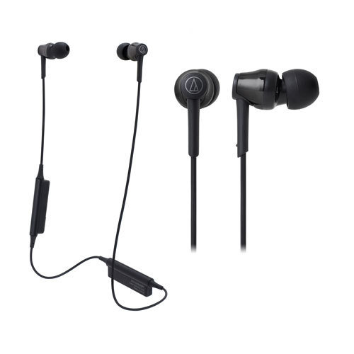 Audio Technica Wireless In-Ear Headphones ATH-CKR35BT, Color: Black