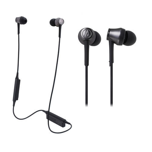 Audio Technica Wireless In-Ear Headphones ATH-CKR55BT, Color: Black