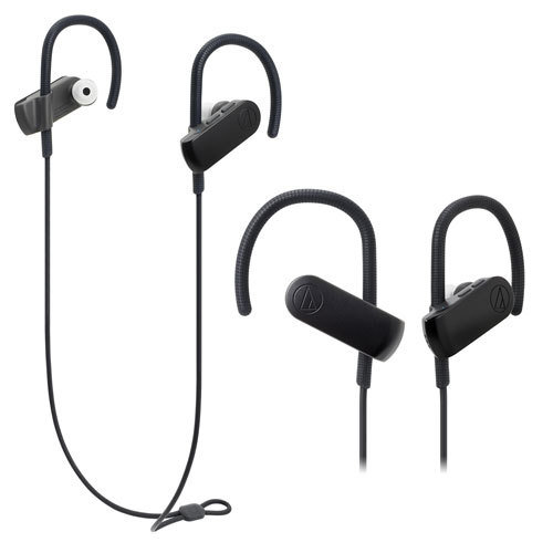 Audio Technica Wireless Sporting Headphones ATH-SPORT50BT, Color: Black