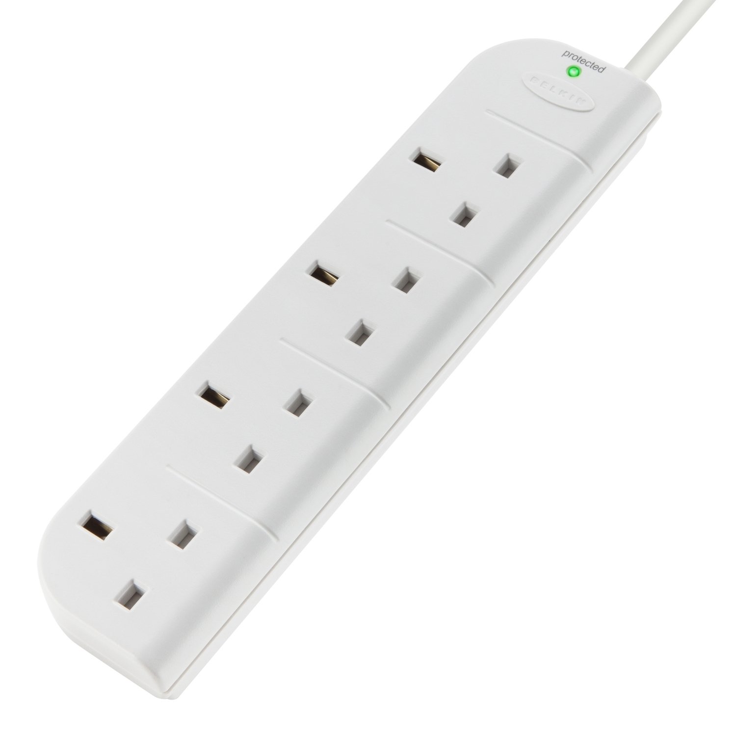 Belkin 4 Outlet Surge Protector 3M Cord F9E400SA3M