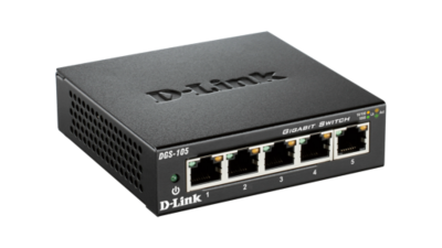 D-Link 5-Port Gigabit Desktop Switch DGS-105