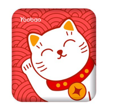 Yooboa YB-6024 10000mAh Power Bank, Color: Cat(Red)