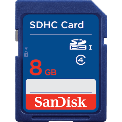 Sandisk SDHC Memory Card Class 4 8GB