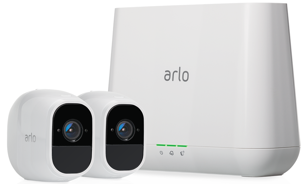 Netgear Arlo Pro 2 Smart Security System with 2 Cameras VMS4230P-100EUS