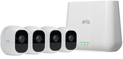 Netgear Arlo Pro 2 Smart Security System with 4 Cameras VMS4430P-100EUS