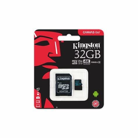 Kingston Canvas Go! Class 10 UHS-I U3 microSDHC/SDXC 32GB