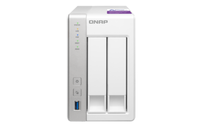 QNAP 2 Bay NAS For Small & Home Offices TS-231P