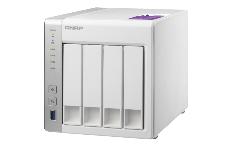QNAP 4 Bay NAS Storage For Small & Home Offices TS-431P