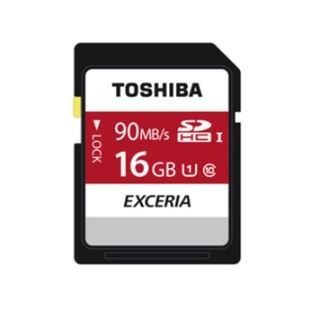 Toshiba Exceria N302 UHS-1 Class 10 SDHC 16GB (90MB/s)