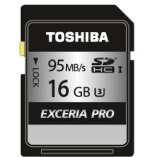 Toshiba Exceria Pro N401 UHS-1 SDHC 95MB/s 16GB, Capacity: 16GB