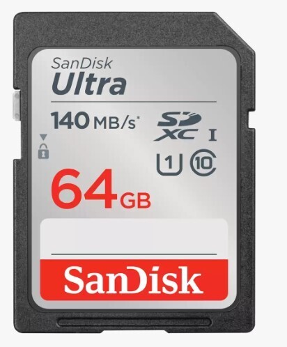 SanDisk Ultra® SDHC™ UHS-I Card 80MB/s Class 10 Memory Card