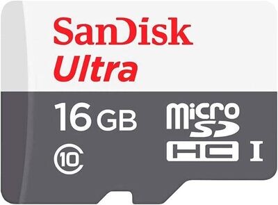 SanDisk Ultra SDSQUNS-016G-GN3MN 16GB 80MB/s UHS-I Class 10 microSDHC Card SanDisk Ultra SDSQUNS-016G-GN3MN 16GB 80MB/s UHS-I Class 10 microSDHC Card