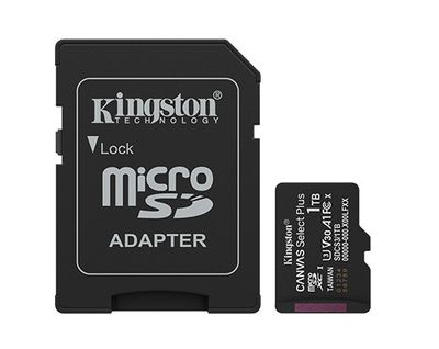 Kingston Canvas Select Plus Gen 3 microSD Class 10