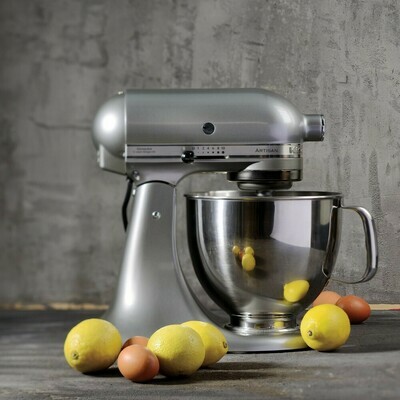 KitchenAid KSM125 4.8L Tilt Head Stand Mixer Without Pouring Shield