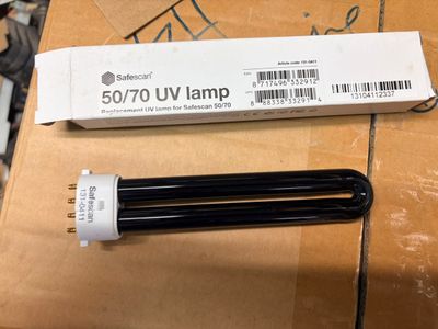 Safescan UV Tubes for Use With the Safescan UV40 /UV50 &amp; UV70
